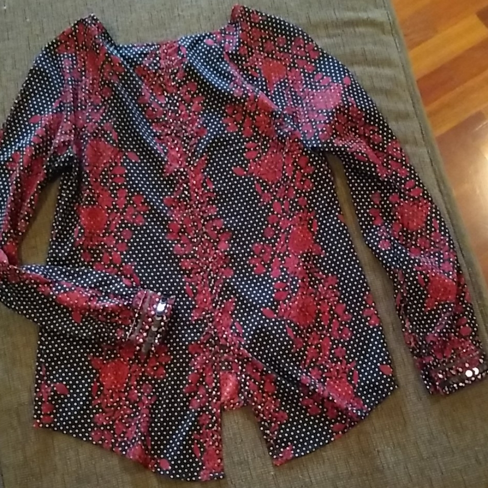 Open arm shirt